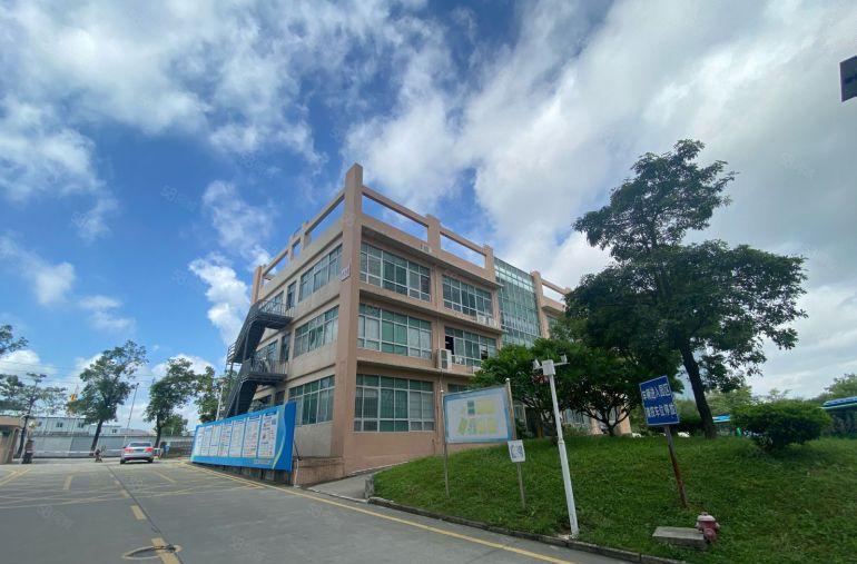 沙井独栋厂房可办公生产1860三层带精装修可层租