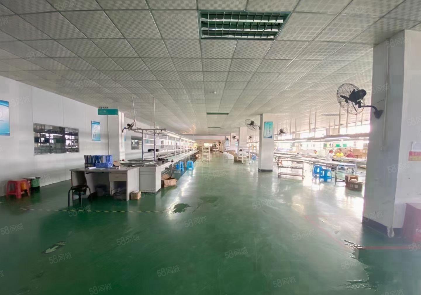 500平起分租松岗潭头工业区厂房仓库出租一二三四楼6000平