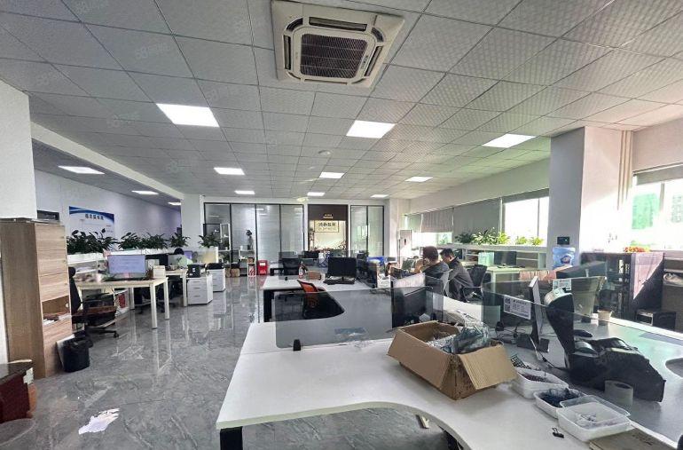 福永地铁口楼上1200平精装修厂房无转让费出租办公室仓库分租