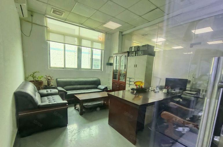 西乡桃源居地铁口新出楼上1000平精装修厂房出租无转让费可分