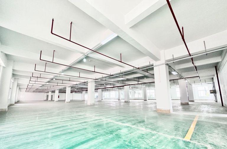 沙井工业区原房东红本厂房仓库楼上3400平出租可分租好进大车