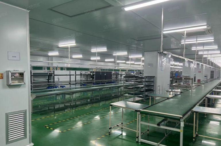 西乡107国道原房东整层2200平无尘车间无需转让费厂房出租