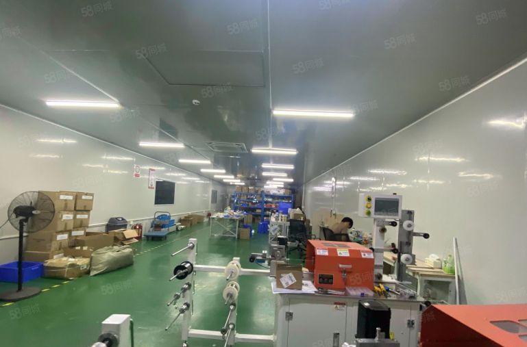 石岩官田地铁口19元楼上500平精装修厂房出租仓库出租可分租