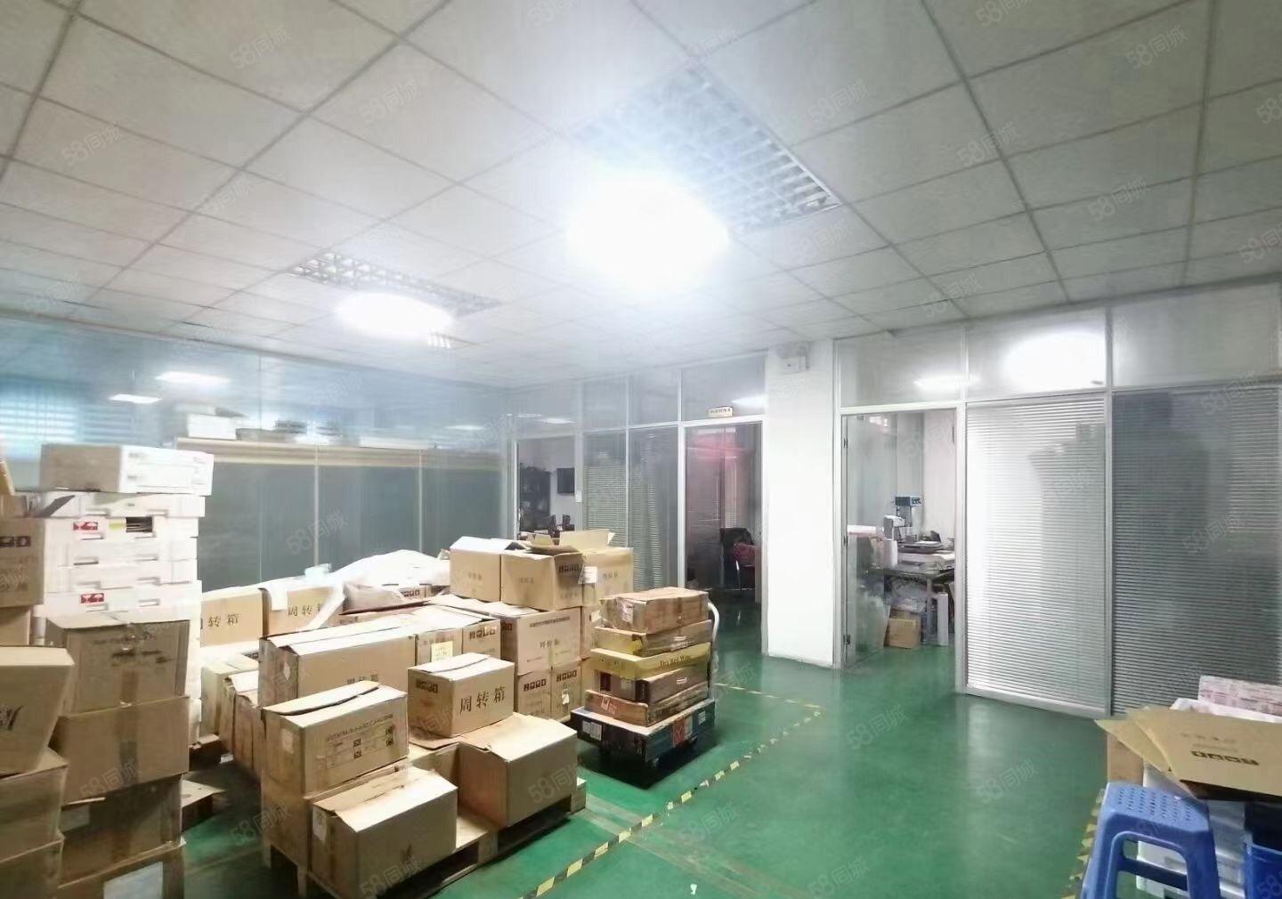 沙井东环路黄埔工业区独院厂房二楼整层2600平，带精装修