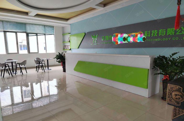 石岩官田地铁口1000平精装修厂房仓库低价出租500平可分租