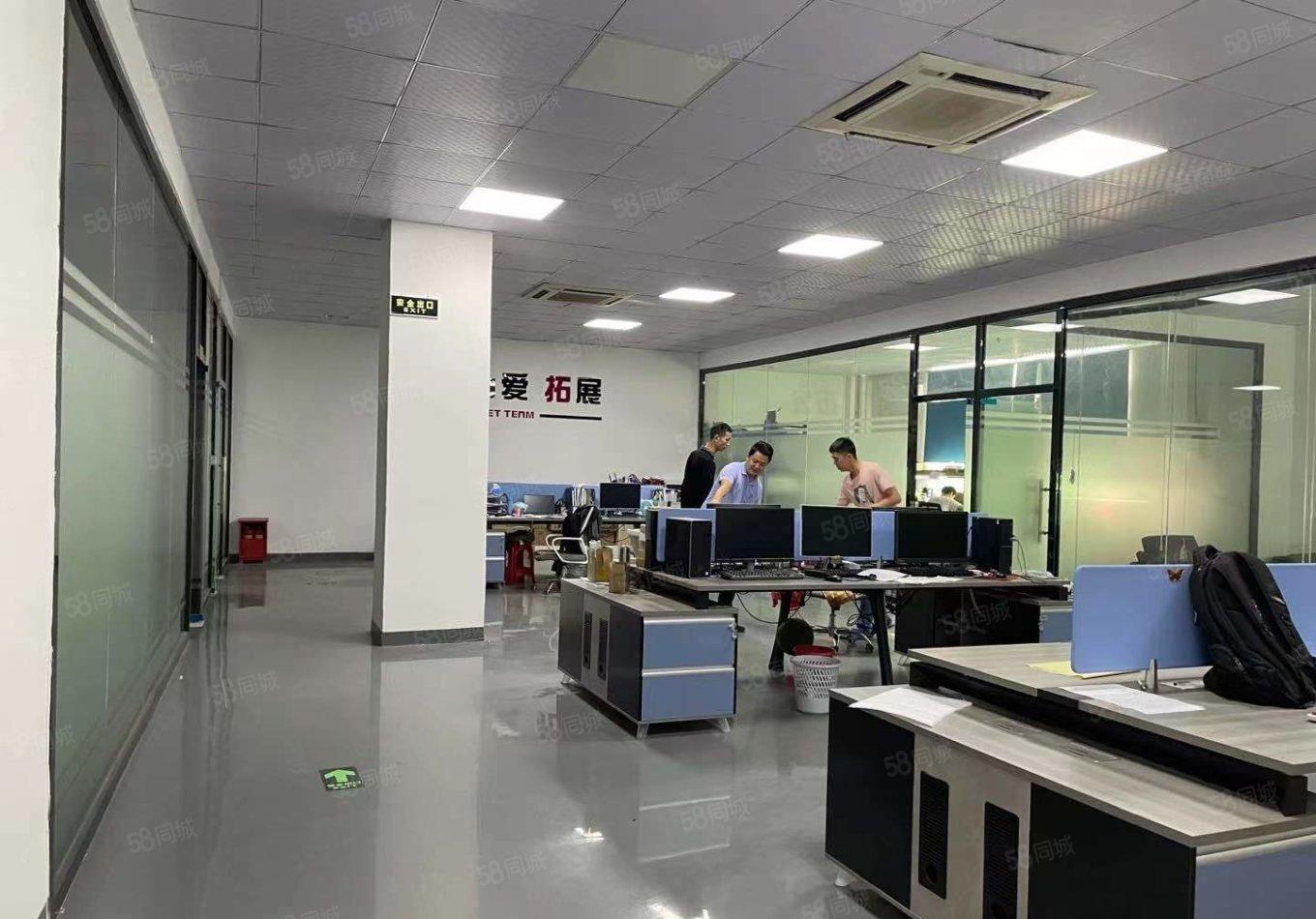 沙井地铁口大型工业园楼上1600精装修厂房出租分租仓库出租