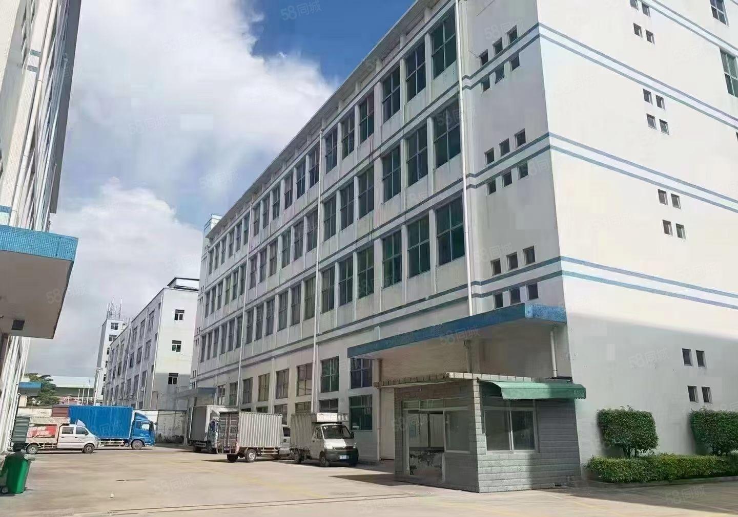 福永新和高速口附近整栋7200平厂房出租可分租园区空地大