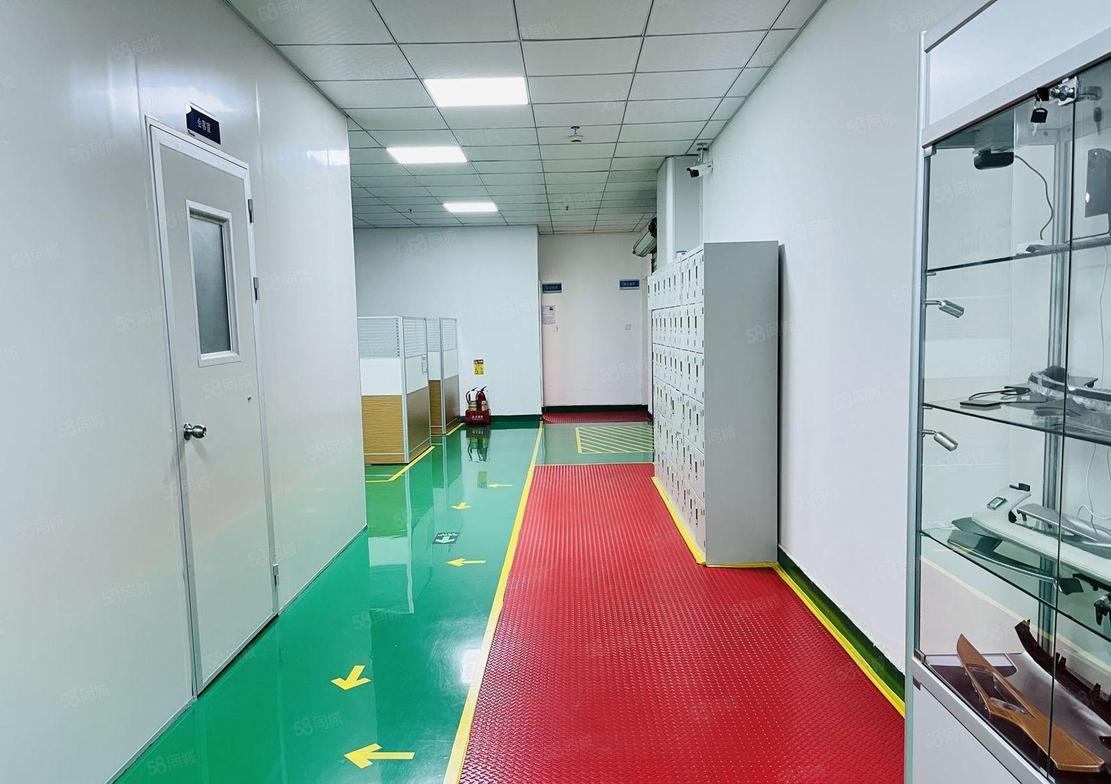 石岩水田高新科技园新出二楼1800平精装千级无尘车间