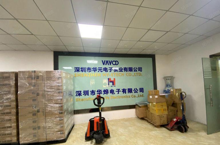 20元起松岗地铁口楼上500平精装修厂房出租仓库出租可分租