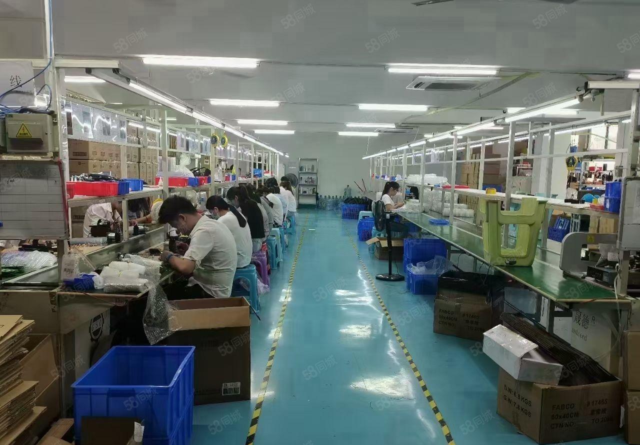 福永凤凰，107国道边厂房出租，高大上环境园区，楼上1150