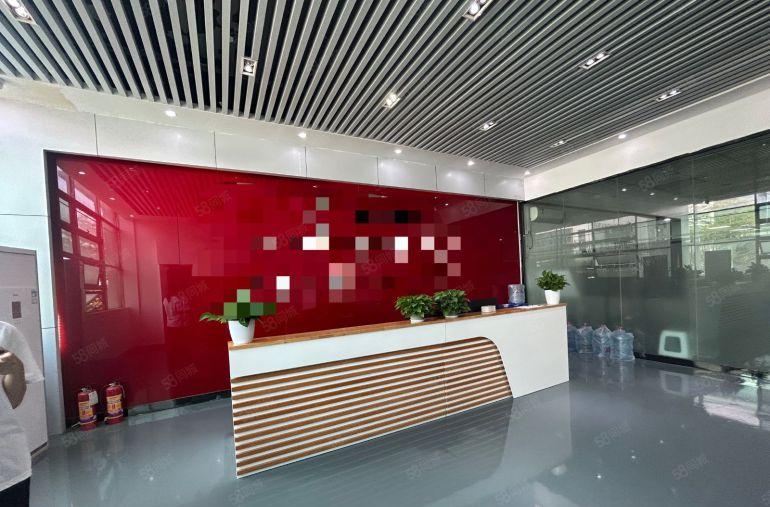 福永实际面积1500平整层厂房出租带精装修无公摊低价招租