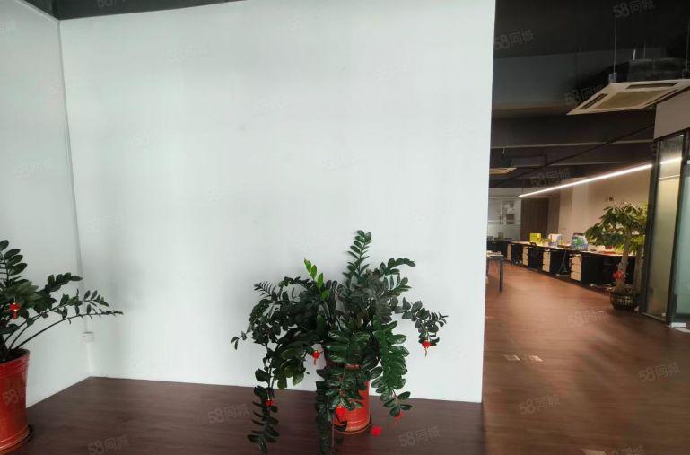 松岗溪头地铁口原房东500平精装修办公室厂房出租招租