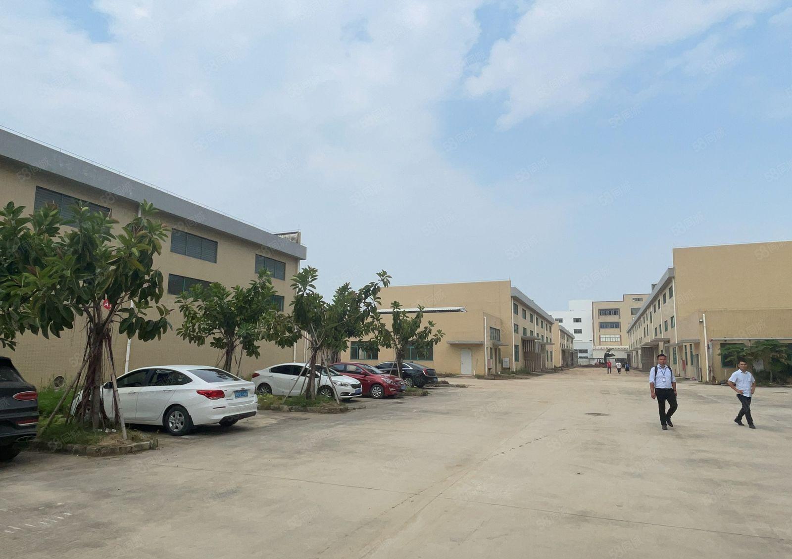 松岗山门独院2万一楼可分租原房东红本牛角行车可重机器