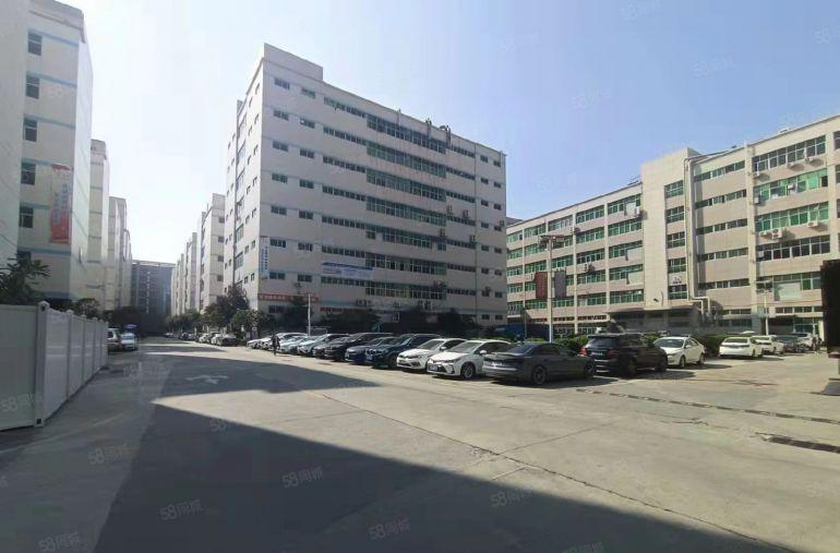 福永塘尾地铁口工业园区楼上精装修2250平出租办公研发设备等