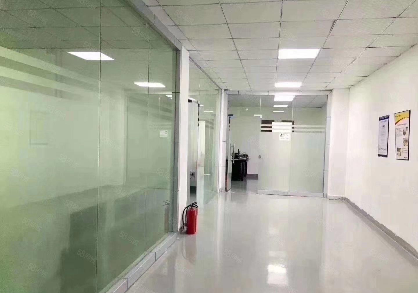 沙井新桥新出楼上整层1200平米带装修厂房出租