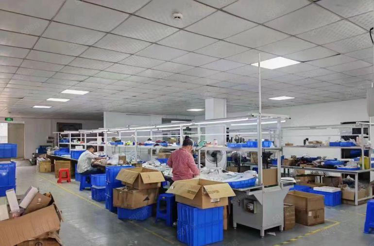 沙井宝安大道边马鞍山地铁口附近楼上500平带装修厂房出租可分