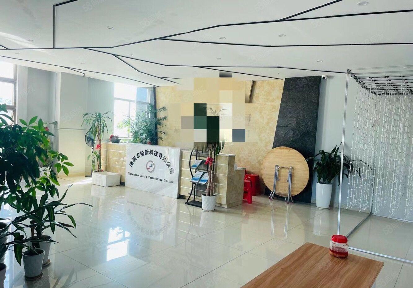 石岩石龙仔工业园带红本1000平厂房带精装修水电齐全无转让费