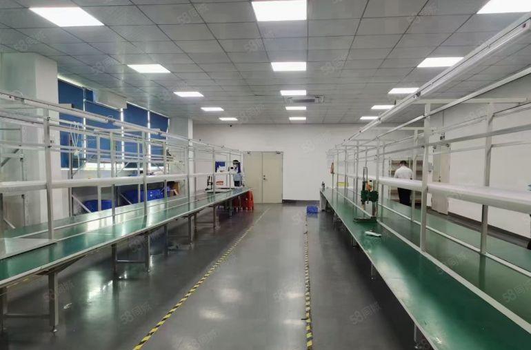 石岩外环路精装修楼上1000平厂房仓库出租电子设备组装加工