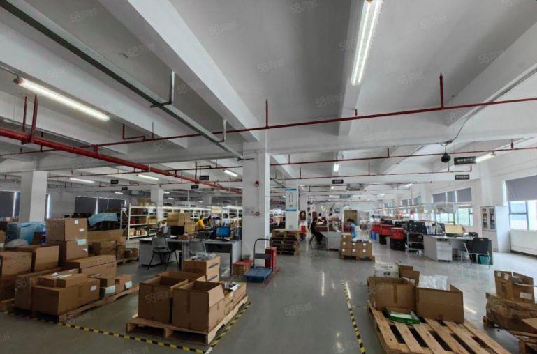 租20宝安石岩厂房出租楼上1800平带精装办公室出租仓库出租