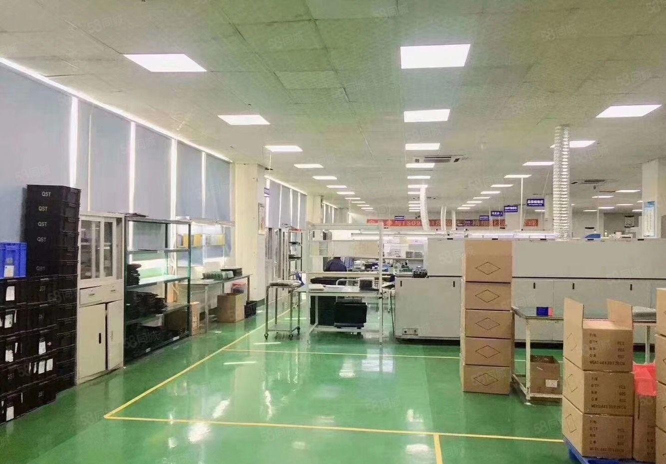 福永富桥新出原房东楼上带装修2000平方厂房招租