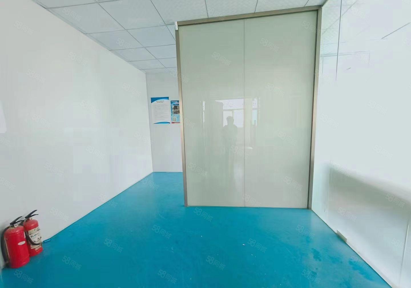 宝安福永和平工业区楼上300平带装修办公室无尘车间己空置