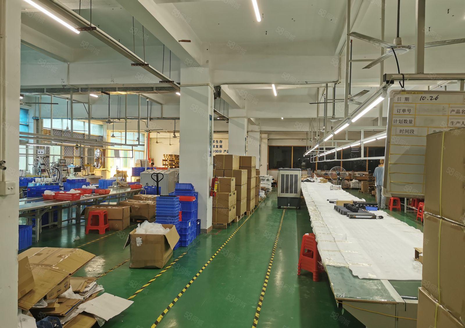 福永塘尾楼上带精装修1800平方厂房出租