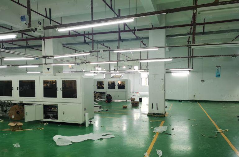 沙井地铁口高新园区厂房楼上整层1200平带现成装修可拎包入住