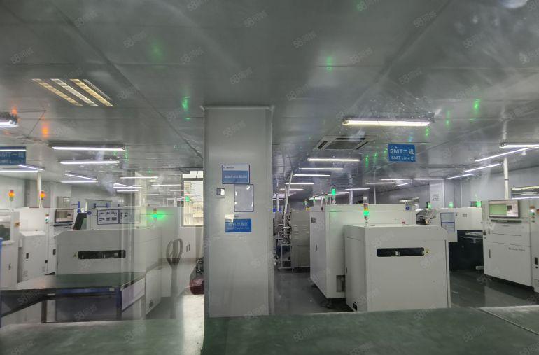 福永会展旁原房东800至2000平方厂房出租全新地坪漆水电齐