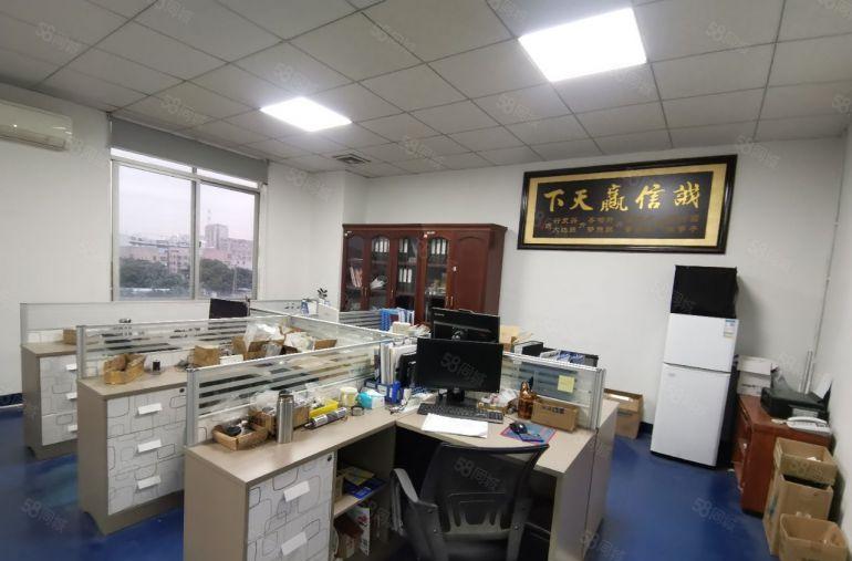 沙井后亭地铁口附近大型园区300平带装修厂房出租可分租有红本