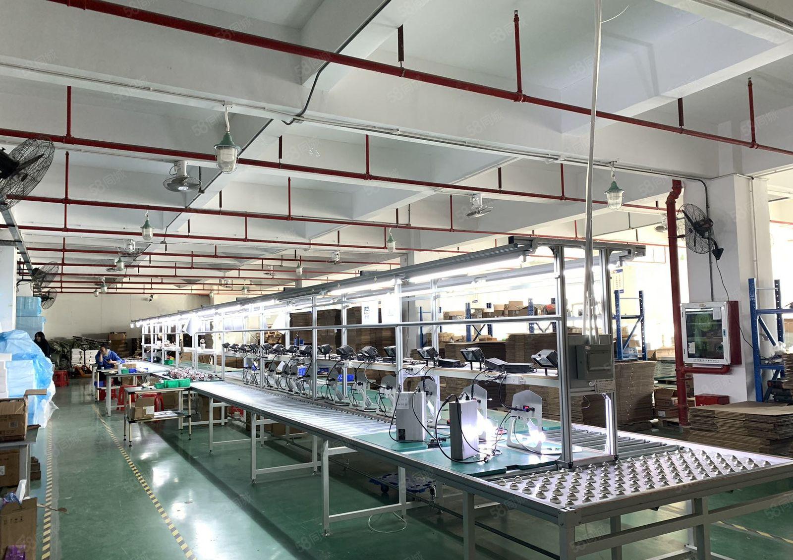 500平起分租松岗潭头原房东厂房仓库5000平精装修厂房出租