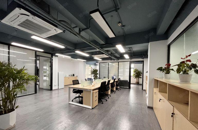 固戍地铁口1890平办公室精装送家具家电单独楼层电梯入户