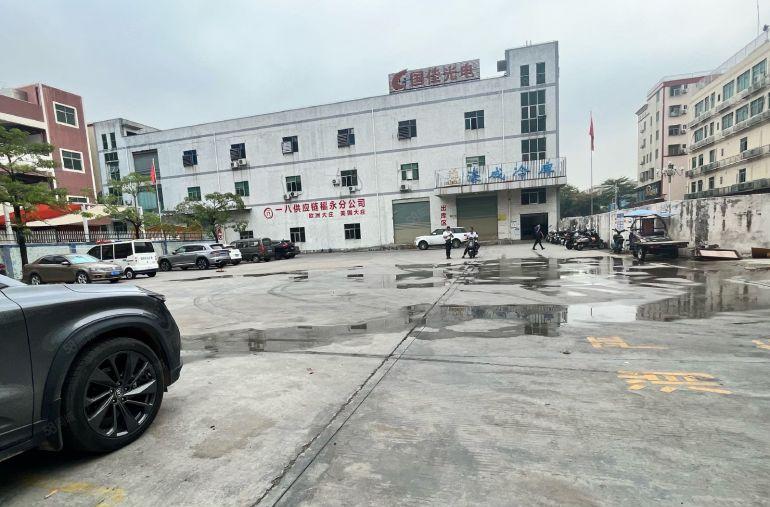 松岗燕罗7500平可分租独院厂房仓库低价出租精装修无尘车间