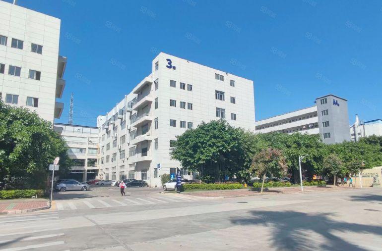 松岗地铁站旁原房东红本精装修1000平方办公室厂房低价出租