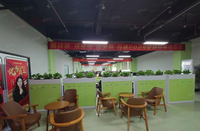 固戍宝安大道旁楼上1000平方精装修研发厂房出租贸易电商光电