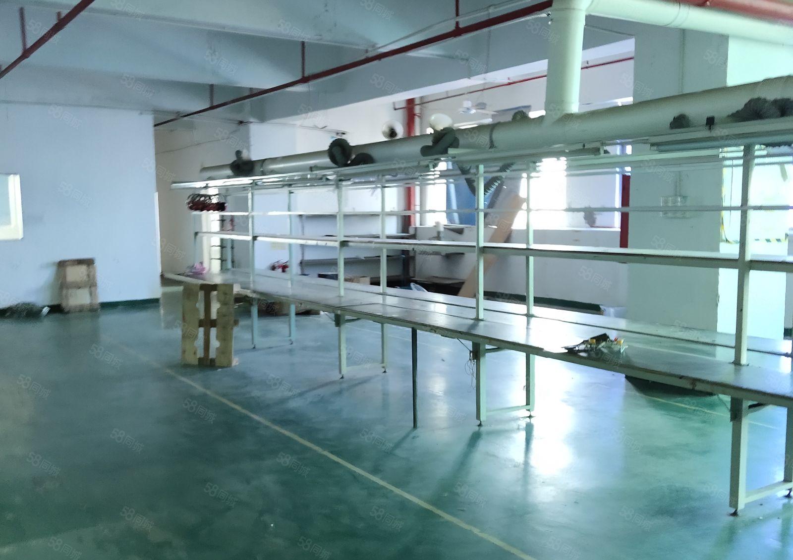 厂房出租沙井地铁口工业园区楼800平带装修小面积电商仓库整租