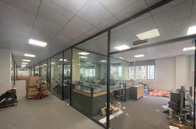 西乡九围2000平精装修原房东红本工业园区厂房低价出租