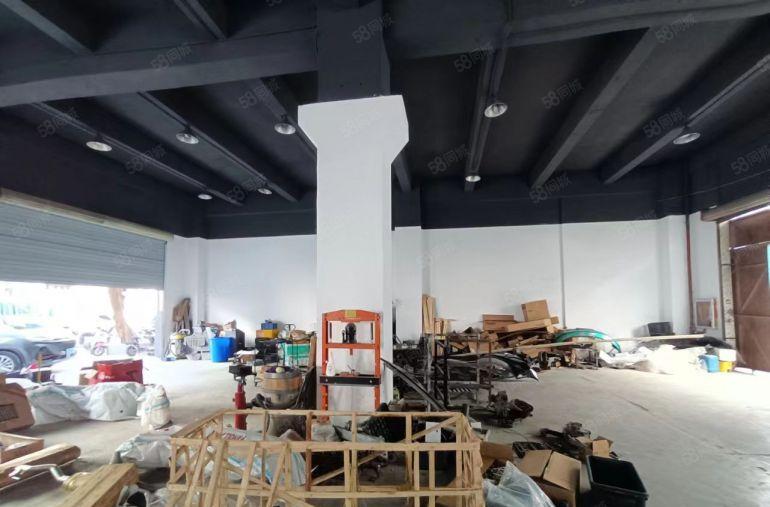 西乡前进二路边，宝田工业园，一楼690平现成配送快递仓库出租