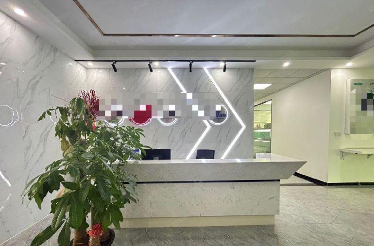 福永地铁口楼上1200平精装修厂房无转让费出租办公室仓库分租