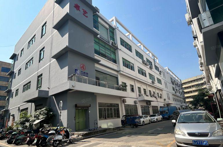 福永实际面积1500平整层厂房出租带精装修无公摊低价招租