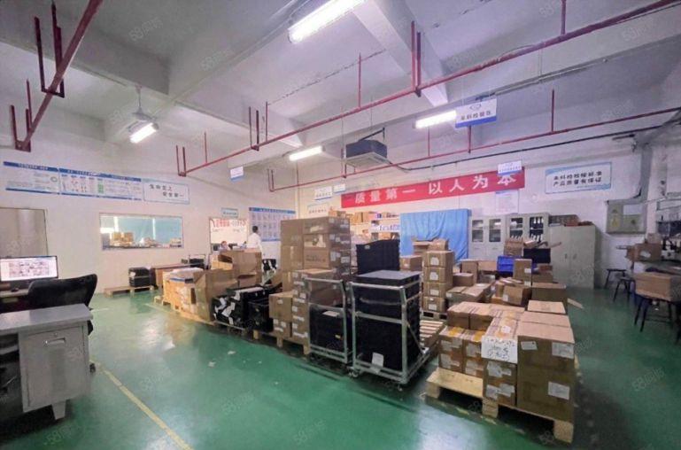 西乡九围2000平精装修原房东红本工业园区厂房低价出租