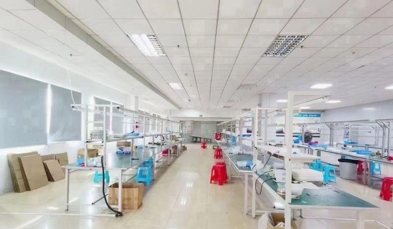 沙井国道边18块租金，精装修电子烟厂房招租，无转让费