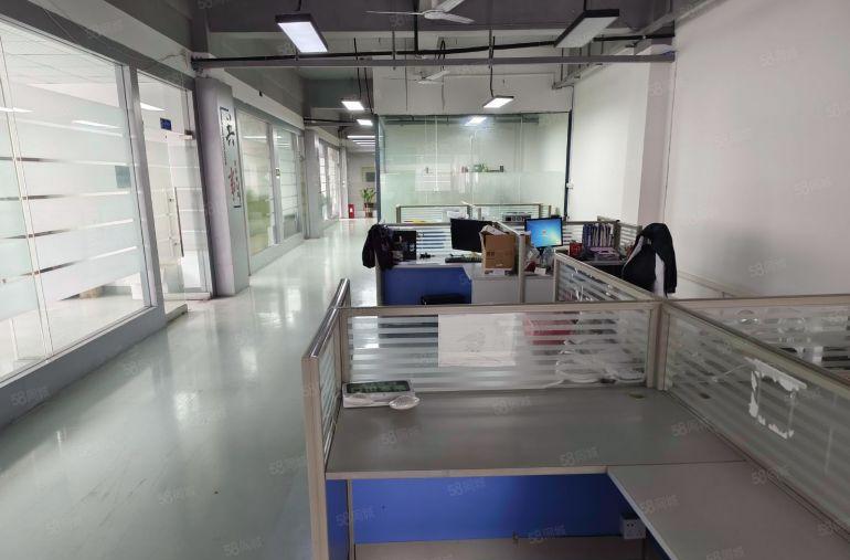 福永107国道边原房东楼上1000平米精装修无尘车间厂房出租