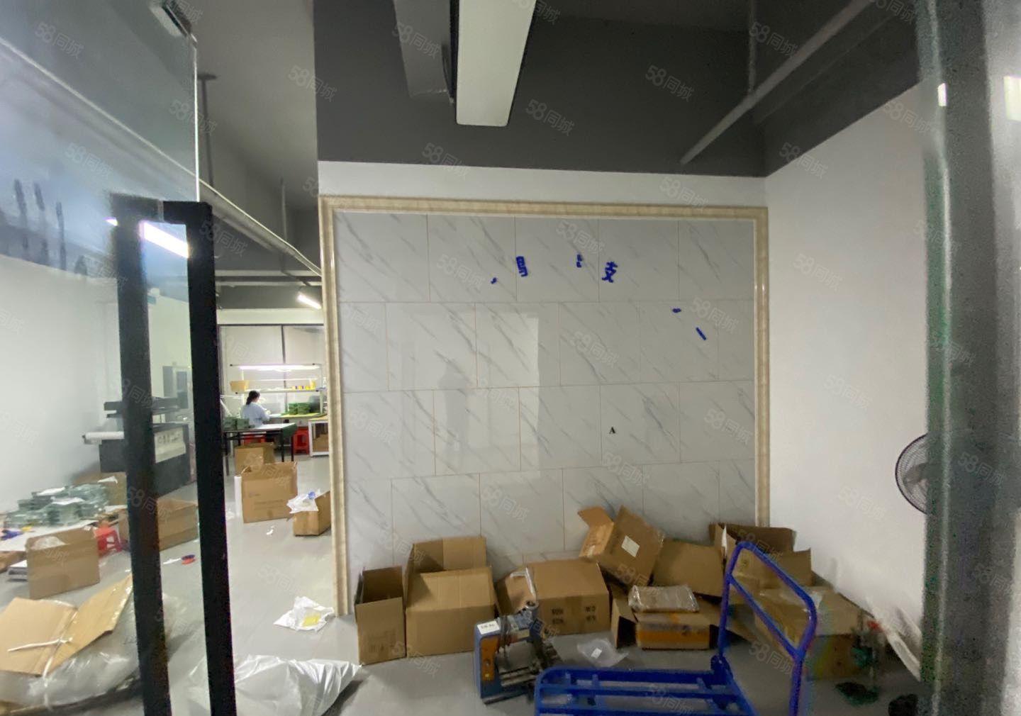 福永小面积200平方厂房出租水电到位带装修有前台办公室