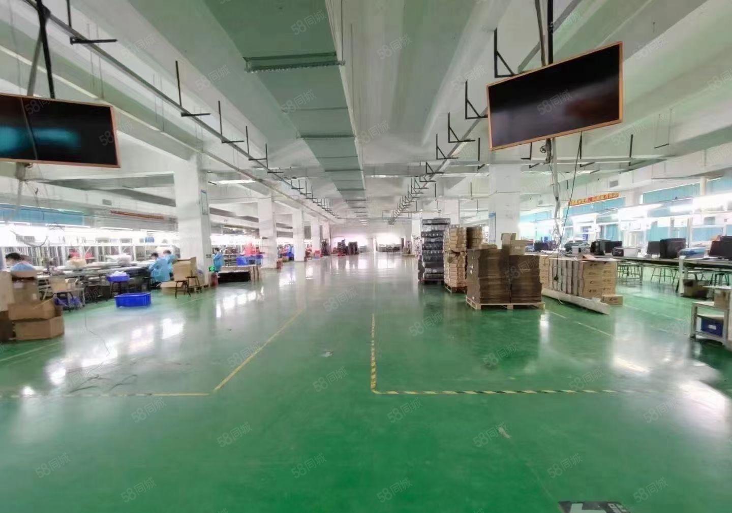 石岩物流园红本厂房带装修单层面积6800平方厂房招租