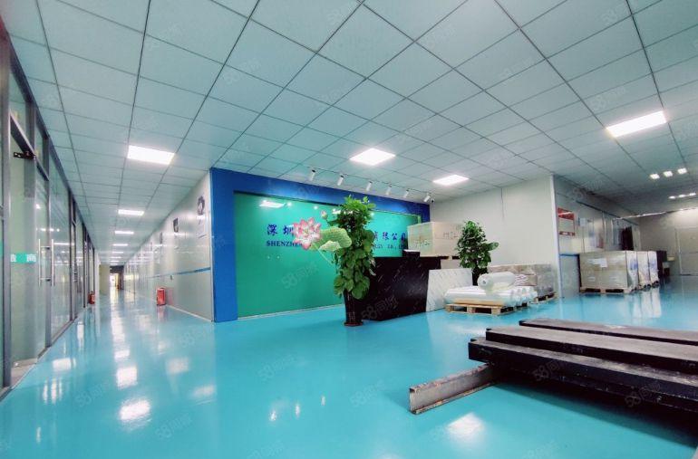 西乡宝田工业园前进二路地铁口原房东1000平精装修合电子仓库