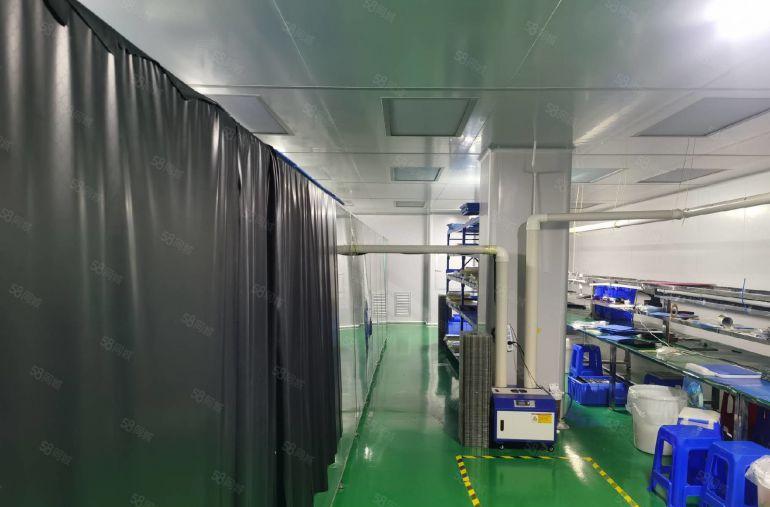 2000松岗地铁口附近厂房出租2楼整层实际面积带装修红本低