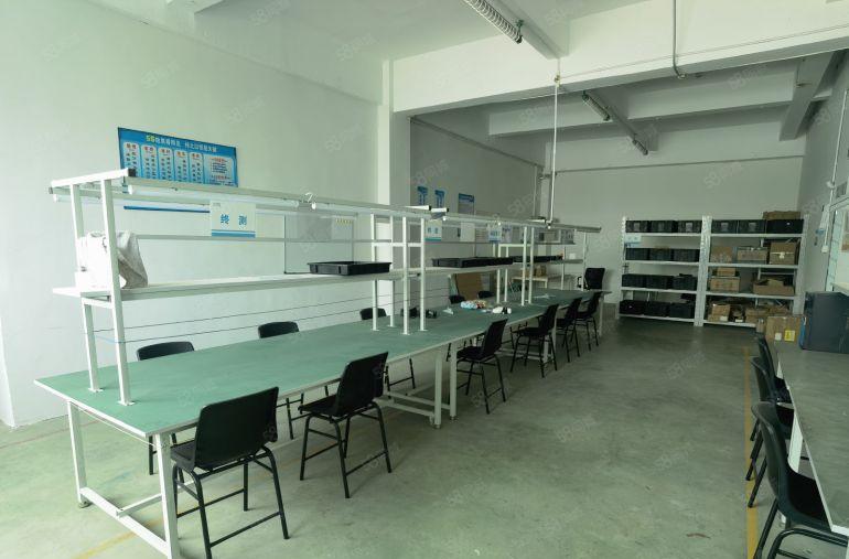 石岩上屋地铁口大型红本产业园300平精装修厂房办公室出租！