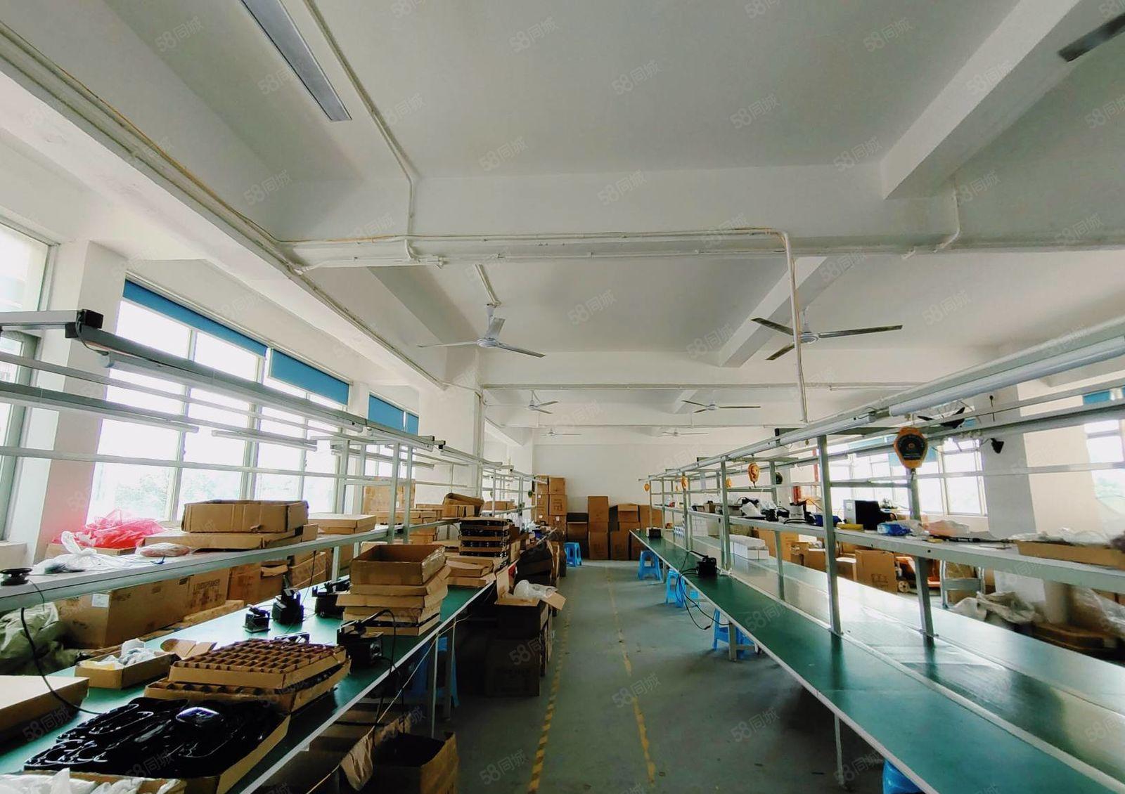 福永桥头楼上新出280平小面积精装厂房出租交通方便 易招工