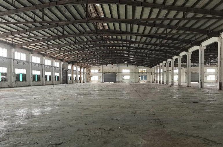 宝安松岗主干道旁单一层10米实心地原房东业直直租