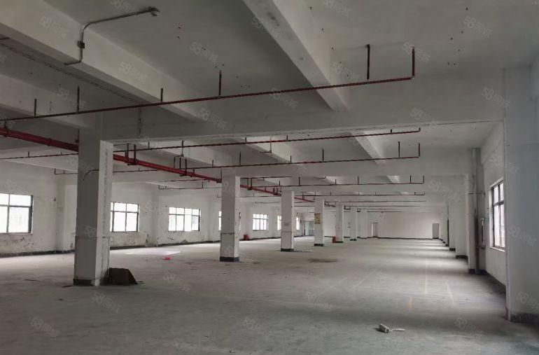 西乡宝田前进路楼上带装修厂房仓库1800平，靠主路边低价出租